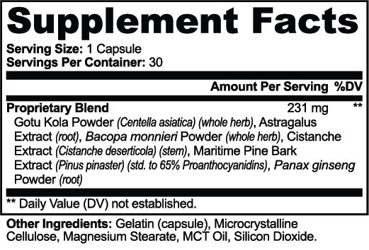 Araam Clarity - Gotu Kola & Bacopa Clarity Complex
