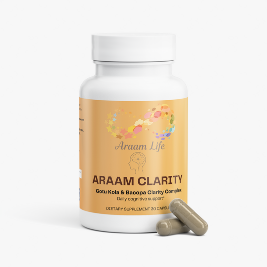 Araam Clarity - Gotu Kola & Bacopa Clarity Complex
